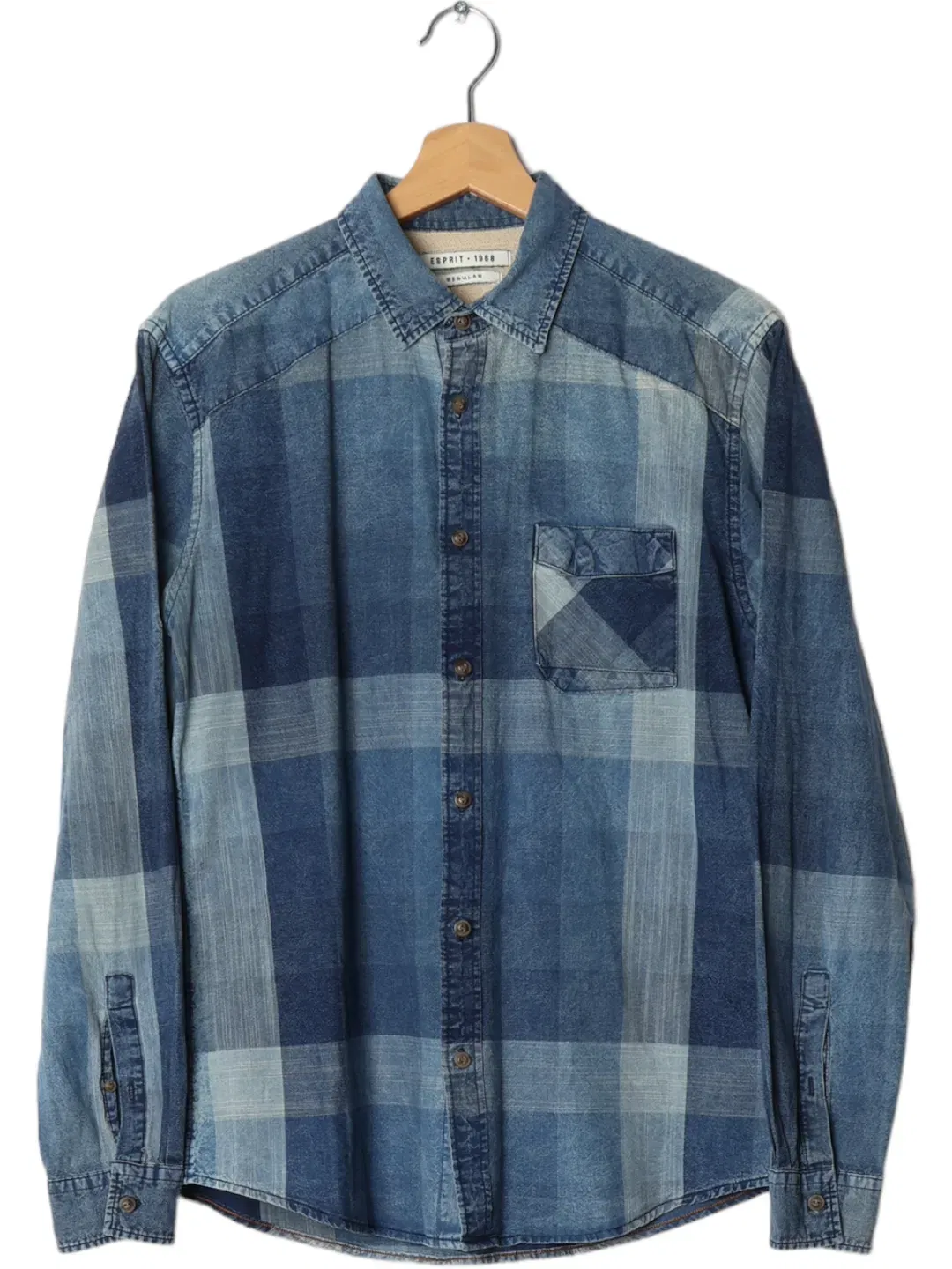 Babäm! - ESPRIT Herren Jeanshemd, blau - Gr. M - Bild 1