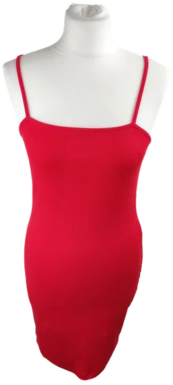 Rotes Minikleid XS mit Spaghettiträgern | Sommer-Chic – Vorschau 1
