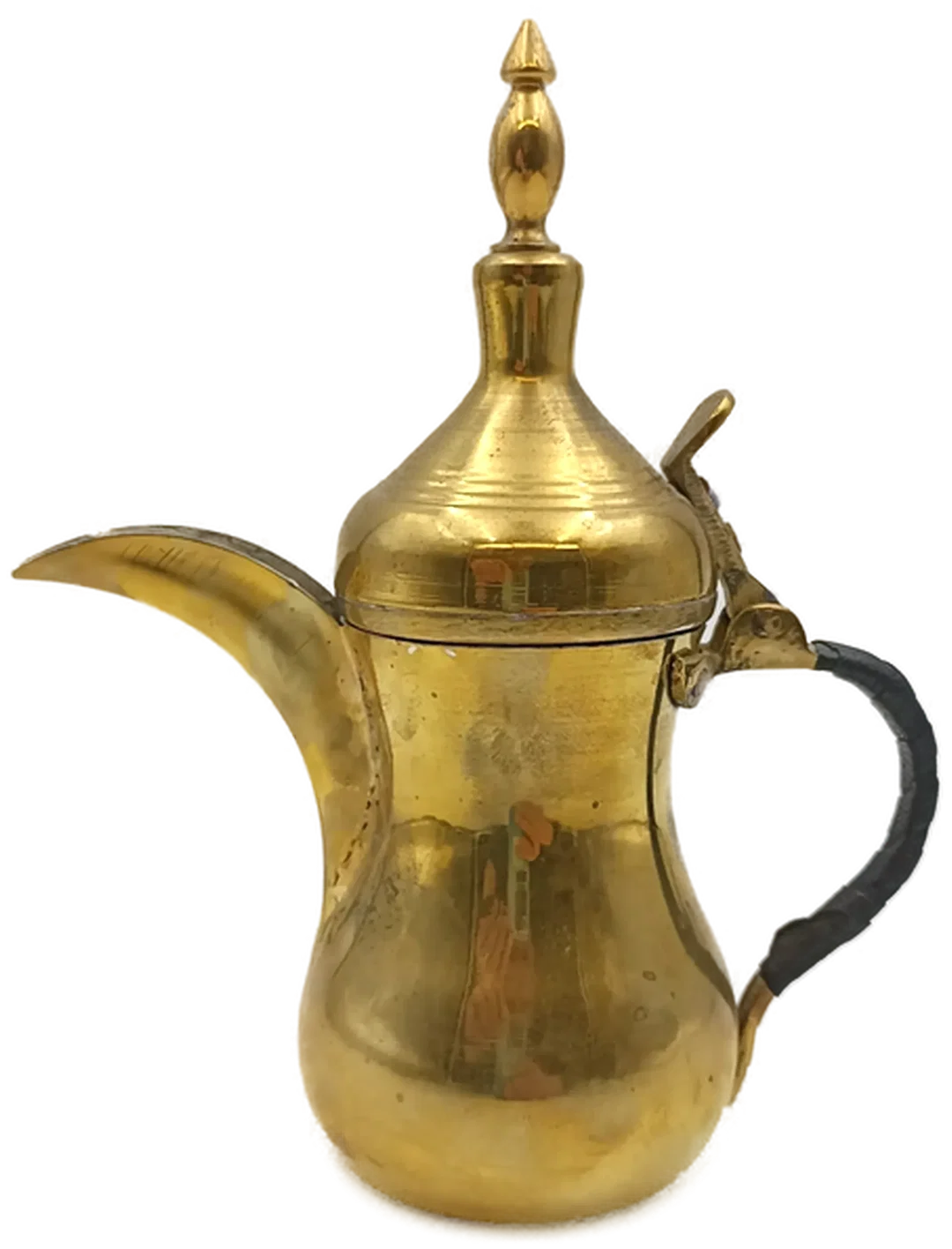 Dallah traditionelle arabische Messing-Teekanne Vintage – Bild 2