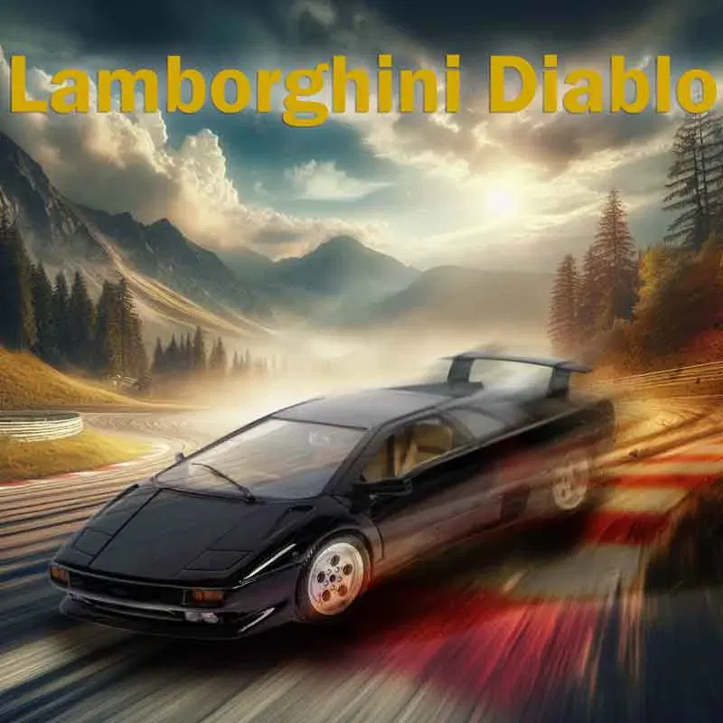 Modellauto Lamborghini Diablo - Bild 1