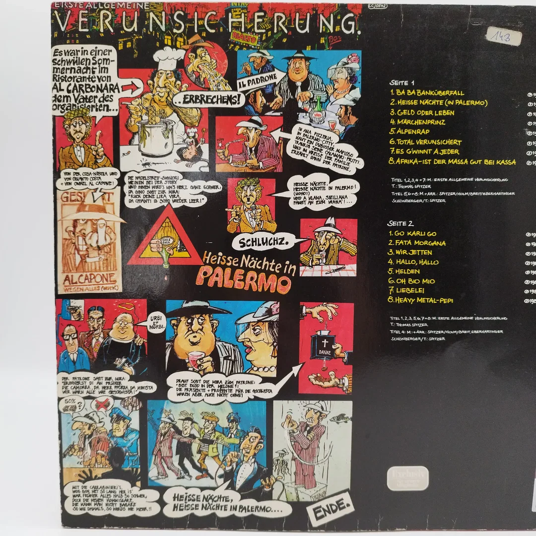 Vinyl LP EAV 1987 | 80er-Kult-Klassiker – Bild 2