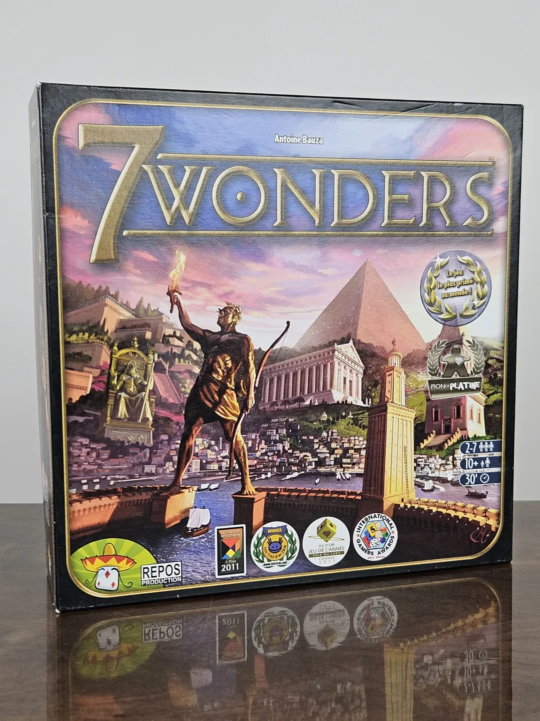 7 Wonders - Gesellschaftsspiel - Repos Production (Französische Version) - Bild 1