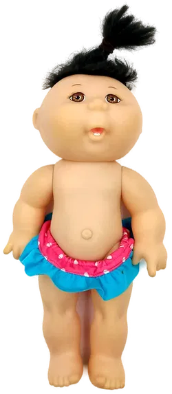 Mattel Cabbage Patch Kids Asian Hard Body Doll 1996 - Bild 2
