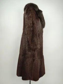 Vintage Damen Pelzmantel - M / 38 - Bild 2