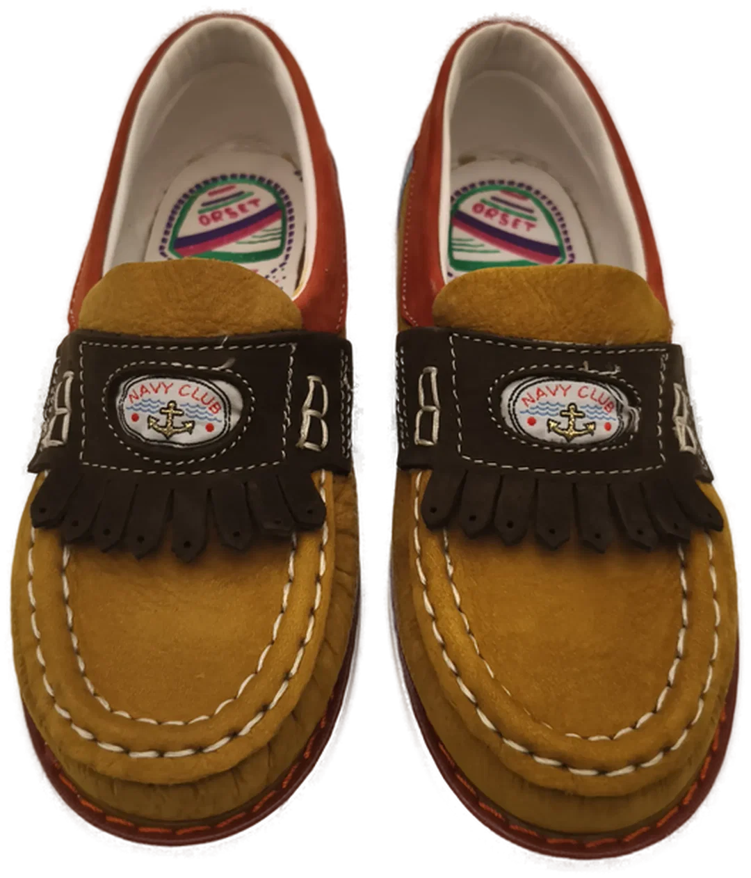 Mokassins, Kinderschuhe, Gr. 26, neu, Leder – Bild 4