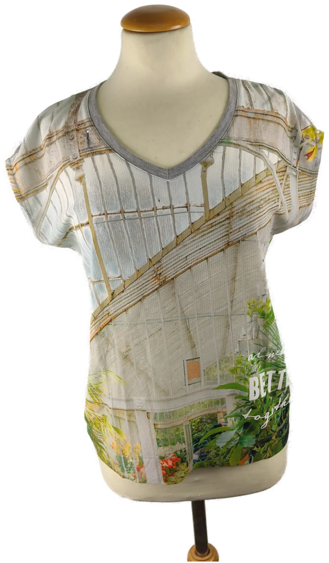 Damen T-Shirt s.Oliver Gr. 32 Polyester | Sommerleicht - Bild 4