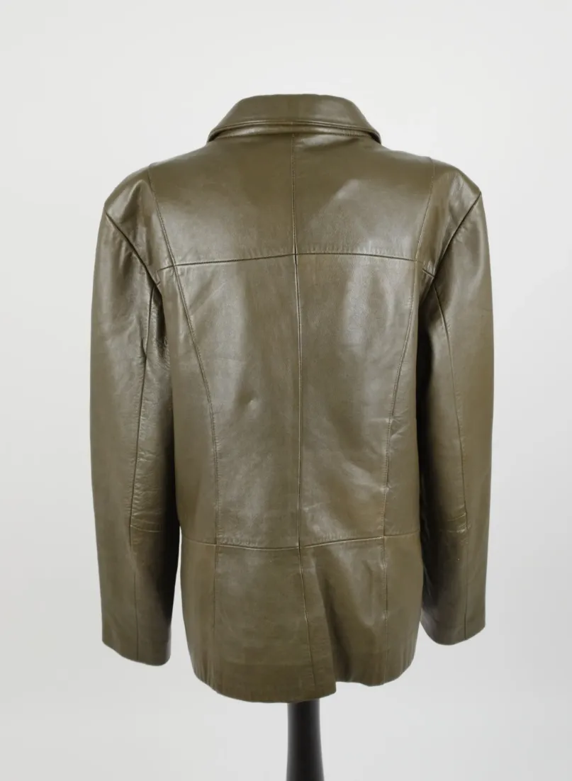 Von Holdt Collection Ledermantel - XL, Futter 100% Viskose – Bild 3