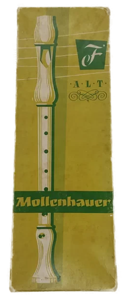 Mollenhauer Nr.21 Blockflöte Alt Deutsche Griffweise Birnbaum hell - Bild 5