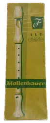 Mollenhauer Nr.21 Blockflöte Alt Deutsche Griffweise Birnbaum hell - Bild 5