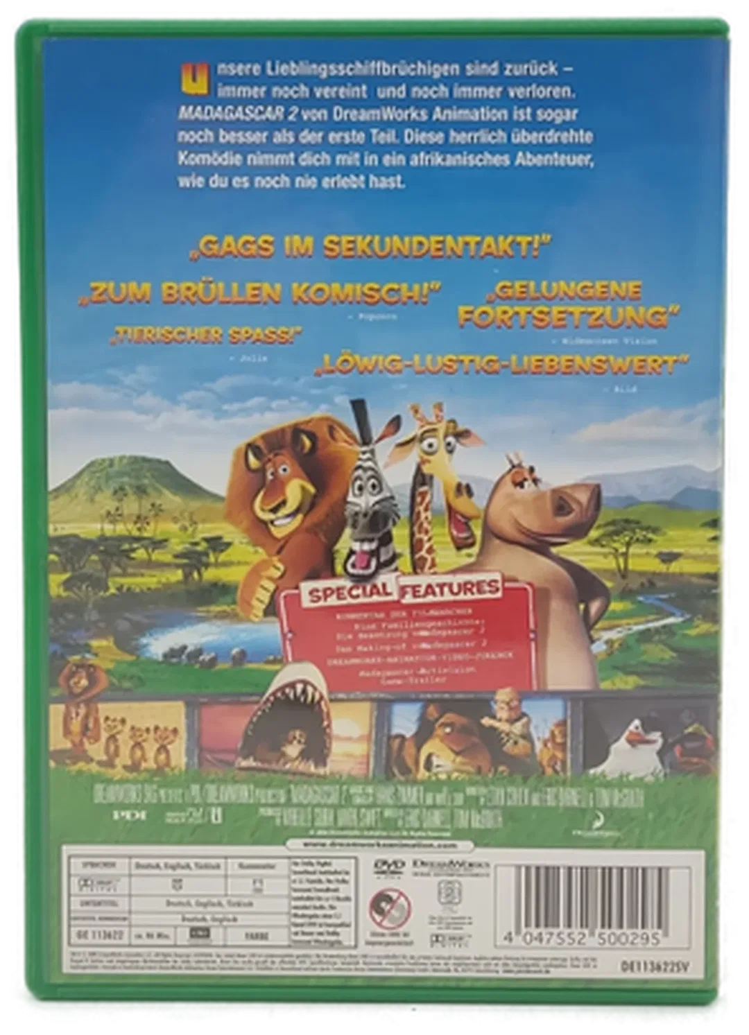 DVD "Madagascar 2" – Bild 2