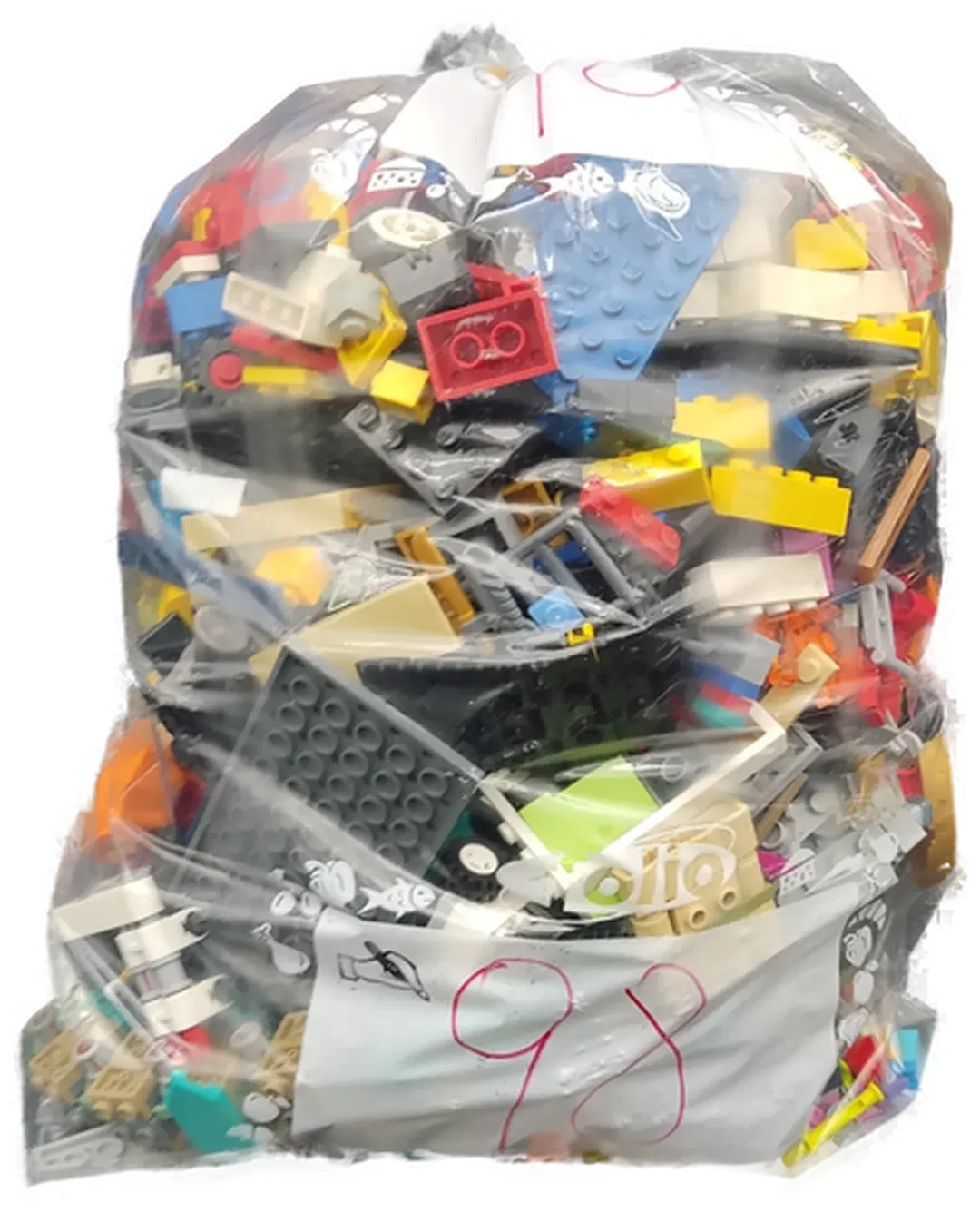 1,5 Kilo Lego Steine gemischt - Bild 1