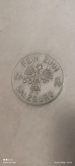 Zinnteller 2er Set, Sonstige, Aus Salzburger Zinnstube | Sammlerstück - Bild 9