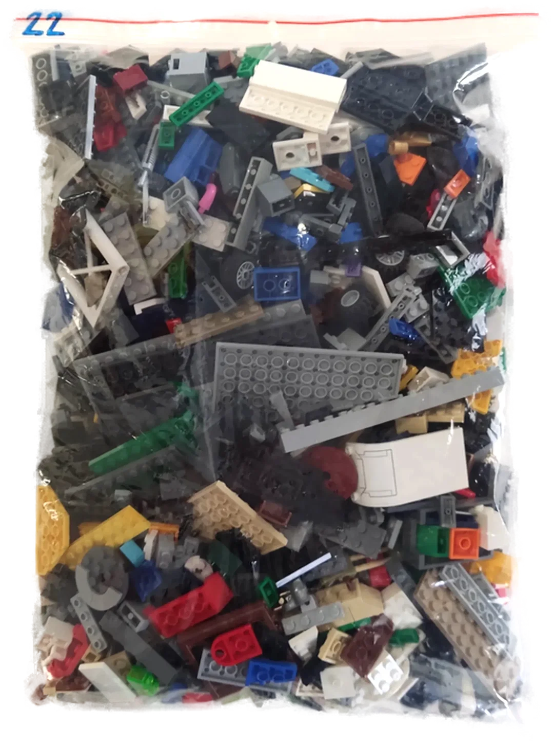 1,5 Kilo LEGO Steine gemischt Nr. 22 - Bild 1