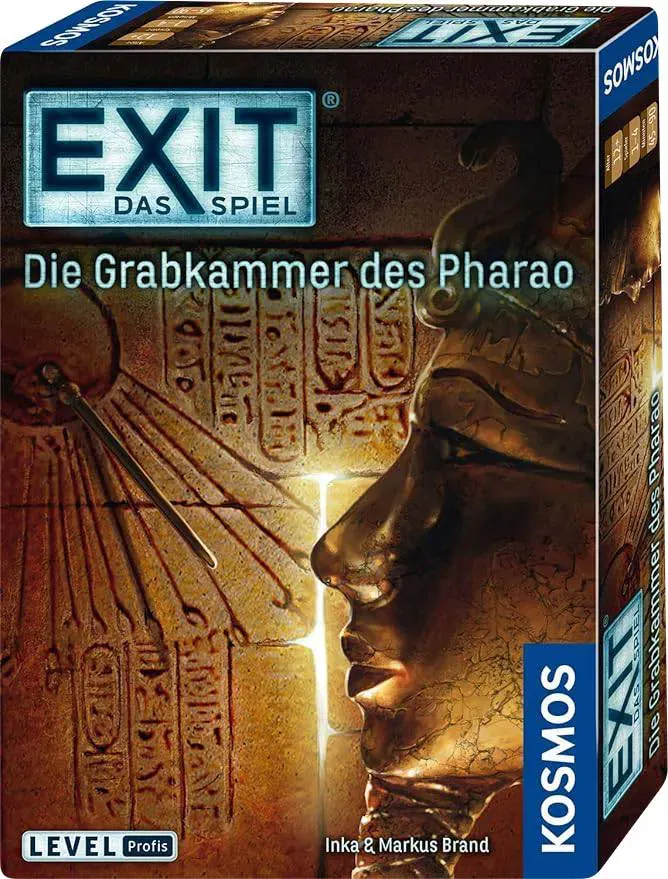 EXIT – Das Spiel: Die Grabkammer des Pharao | Kosmos | Level: Profis | Escape Room Spiel für 1–4 Spieler ab 12 Jahren - Bild 4
