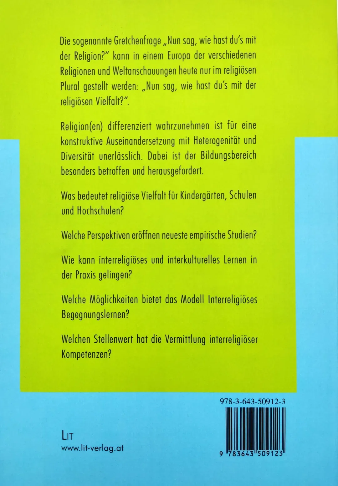 'Nun sag, wie hast du's mit der religiösen Vielfalt?' - Thomas Krobath, Doris Lindner, Edith Petschnigg – Bild 2