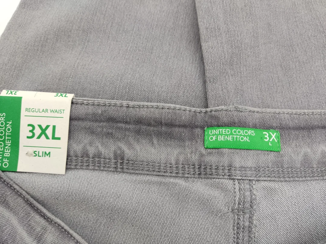 Benetton Kinder  Jeans grau Gr. 3XL (13-14 Jahre, 170 cm – Bild 3
