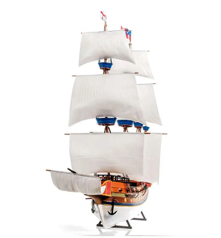 "The golden Hind" Galeone, ein Segelschiff im Maßstab 1:72 – Bild 4