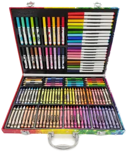 CRAYOLA Malkoffer 124-teiliges Malset - Bild 2