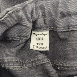 dopodopo Girls Kinderhose grau - Gr 128 - Bild 3