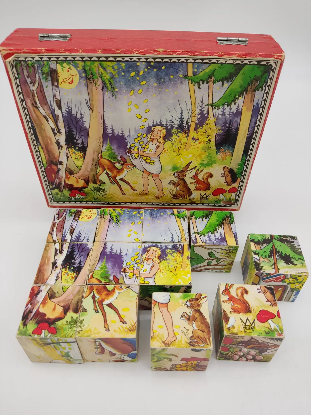 Vintage Märchen Puzzelwürfel  - Bild 4