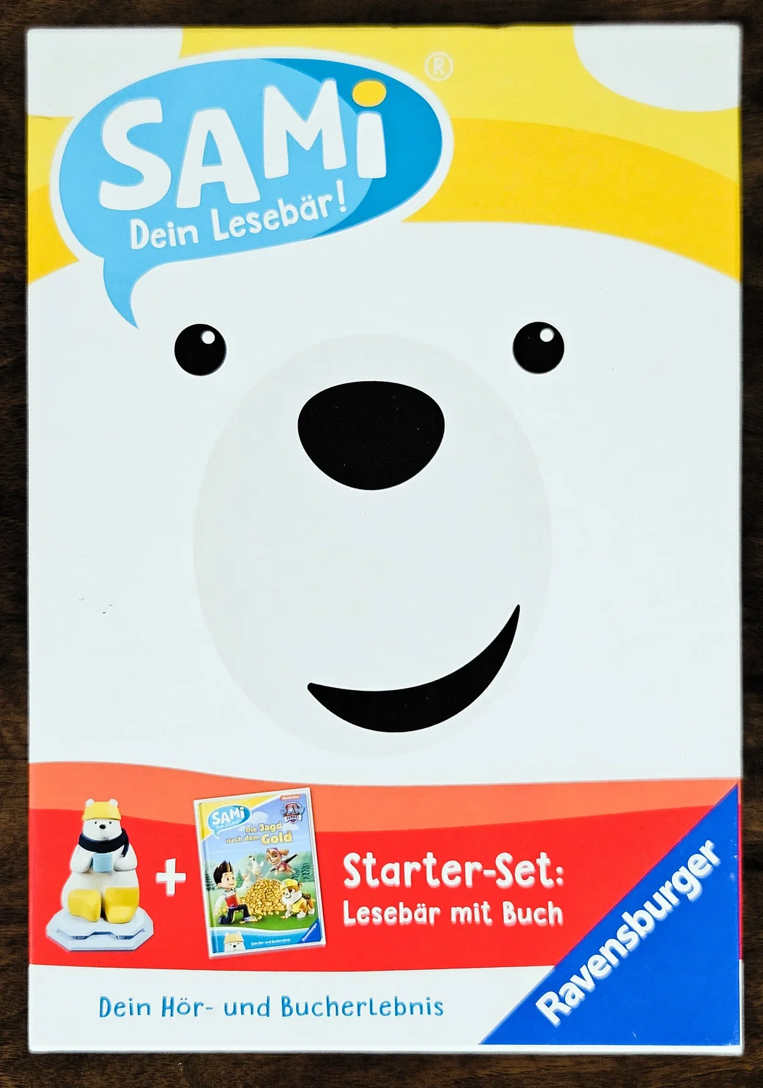 SAMI Dein Lesebär -Starter Set mit Paw Patrol Buch - Ravensburger – Bild 1