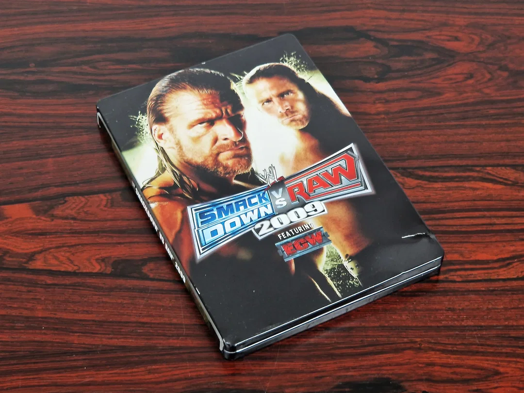WWE SmackDown vs. Raw 2009 - Featuring ECW - Steelbook Edition - Xbox 360 - Spiel - Frankreich-Import – Bild 4