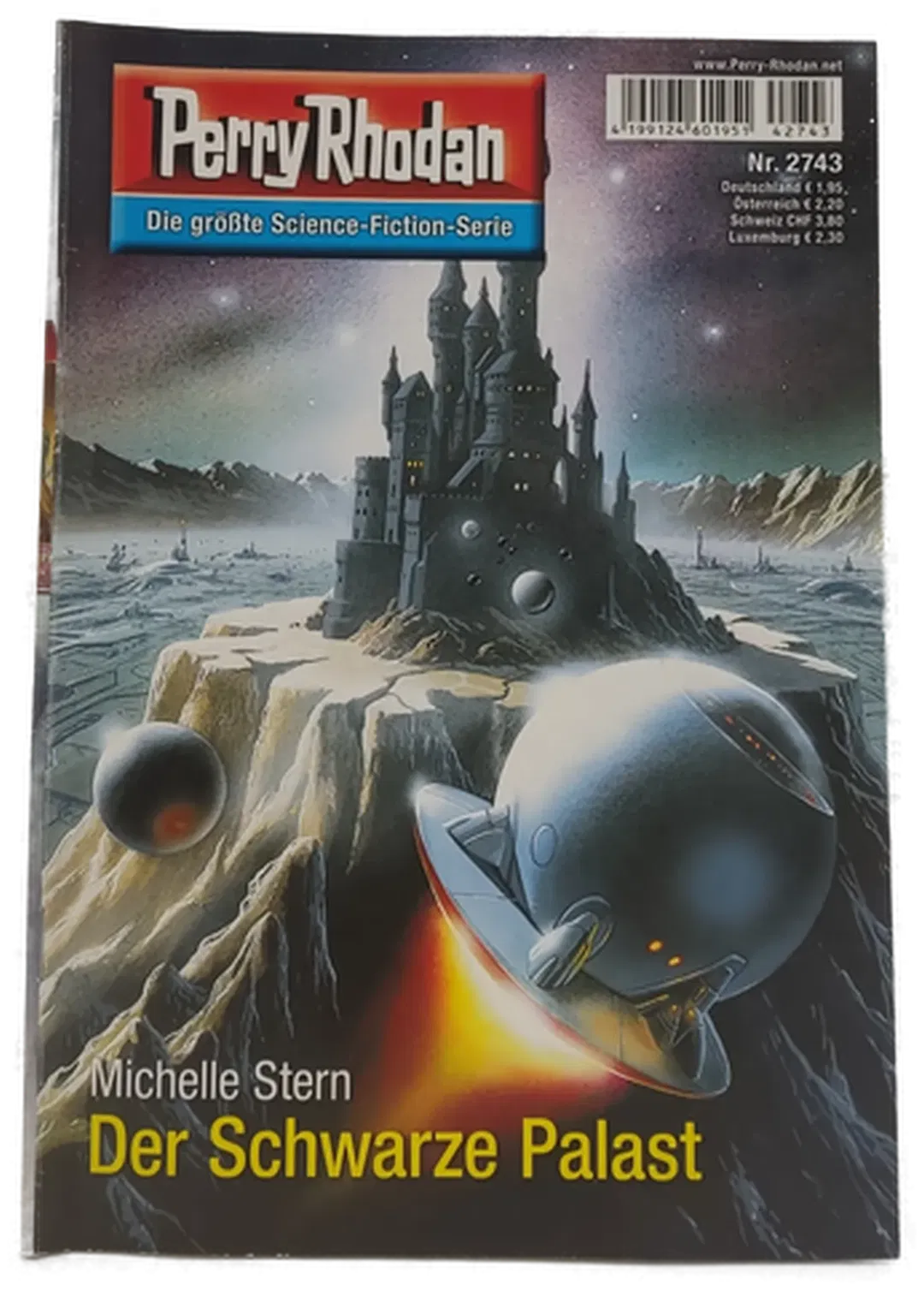  Romanheft Perry Rhodan Der Schwarze Palast Erstauflage Nr. 2743 - Bild 2