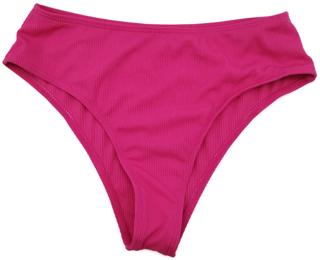 Rosa Schwimm-Slip - Gr. 36 / mit Struktur - Bild 4