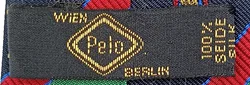 Pelo Herren Seidenkrawatte gemustert  - Bild 3