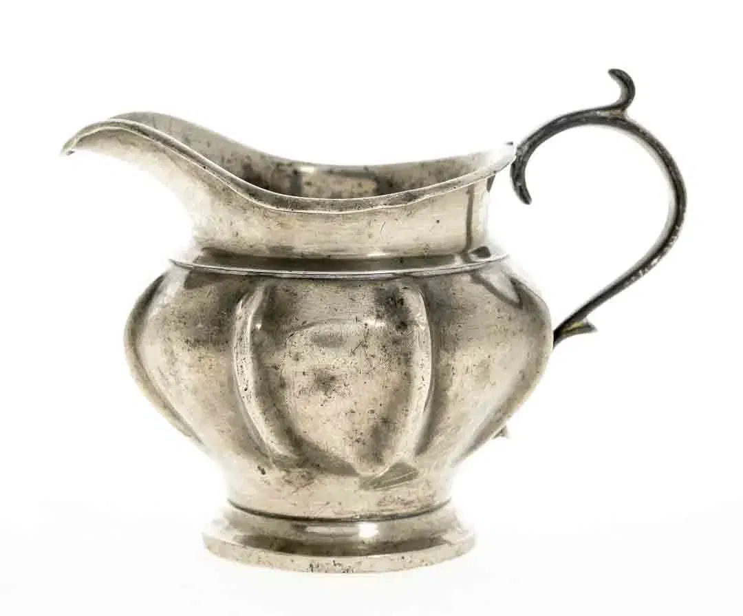 Shaw & Fisher 1835-1894 Zinn Kanne Sauciere - Bild 4