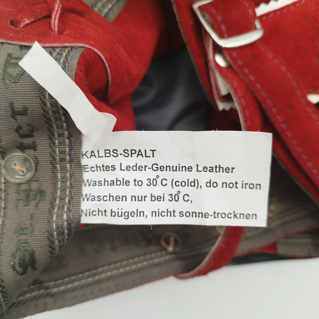 Kinder Trachtenhose, St. Peter Trachten Leder Gr. 110 | Wie Neu – Bild 3