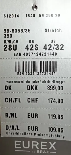 Eurex by Brax Herren Jeans grün Gr. 28U - Bild 4