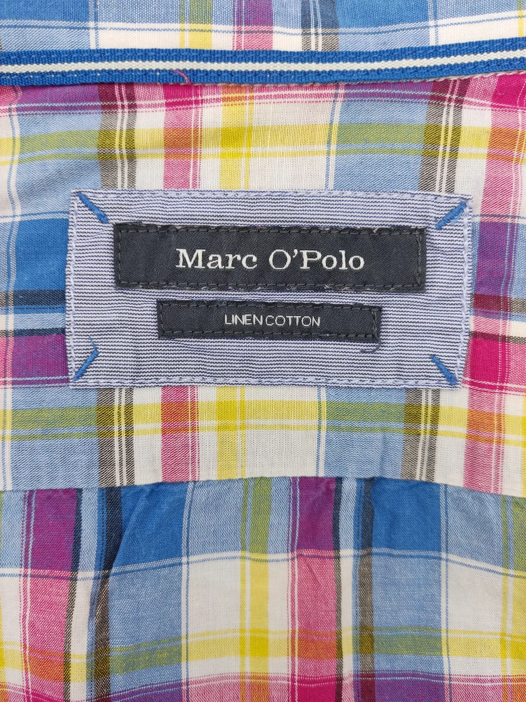Marc O'Polo Herren Hemd mehrfarbig Gr.L(41/42) – Bild 4