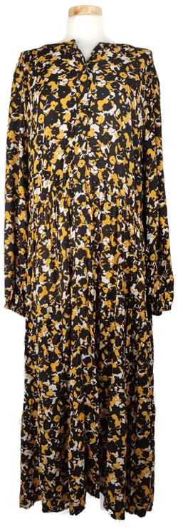 C&A Damenkleid langarm bedruckt - 44/XXL - Bild 1