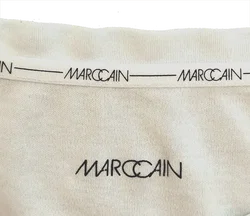Marc Cain Damen T-Shirt weiß gemustert mit Pailletten Gr. XL - Bild 3