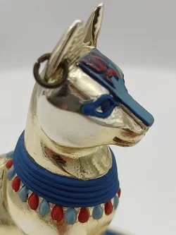 'The sacred  bast cat' Porzellan mit Glaskuppel & Zertifikat von Franklin Mint | Ägyptischer Schatz - Bild 14