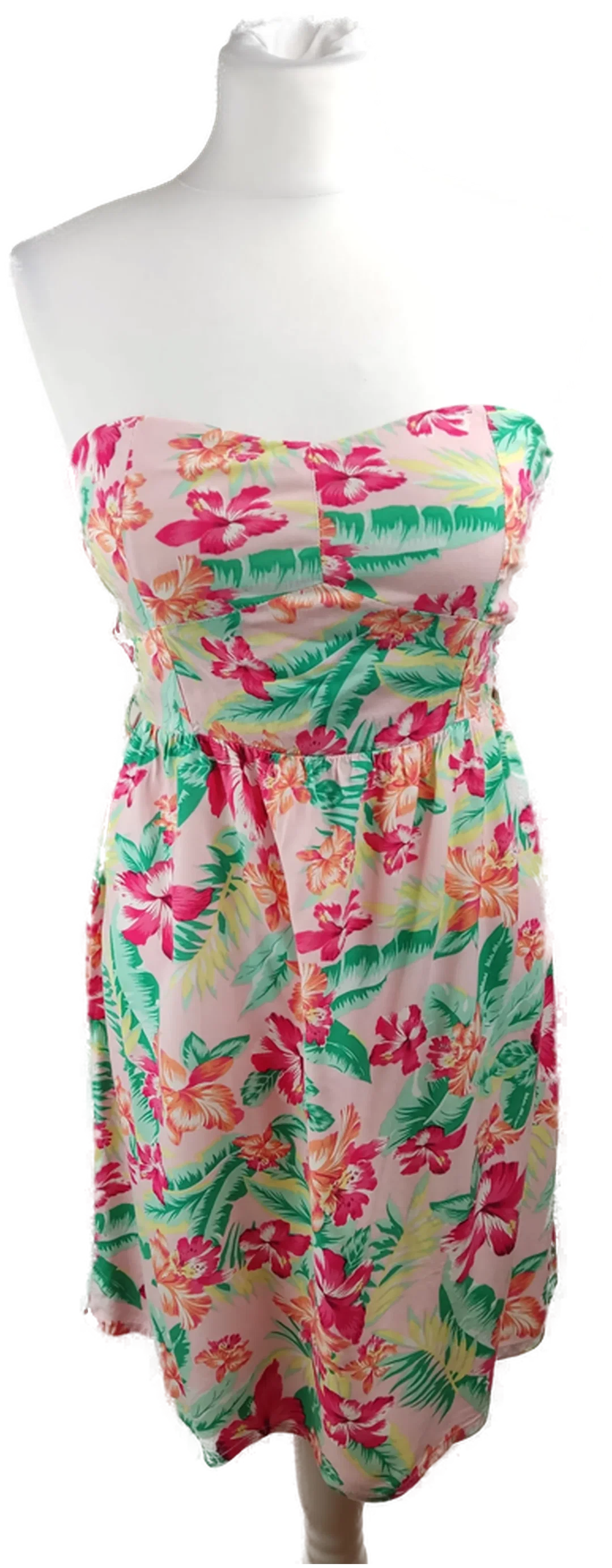 Geblümtes Minikleid Blind Date in Rosa, Gr. 34 | Frühlingszauber – Bild 1