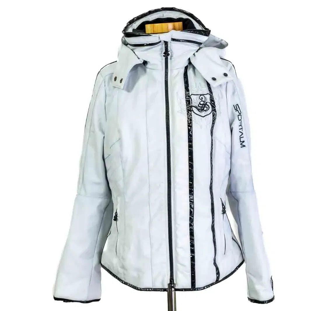 SP Kitzbühel Sportalm Damen Skijacke weißgrau/schwarz Gr. 36 - Bild 4