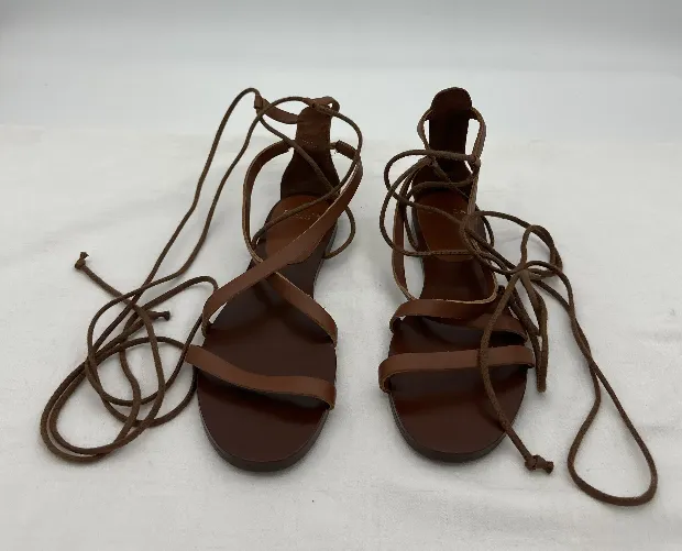 Escada Schnürsandalen aus Leder - Bild 4