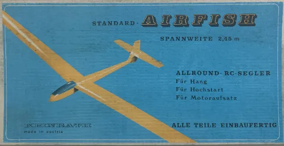 Vintage Airfish Standard - Segelflugzeug – Bild 6
