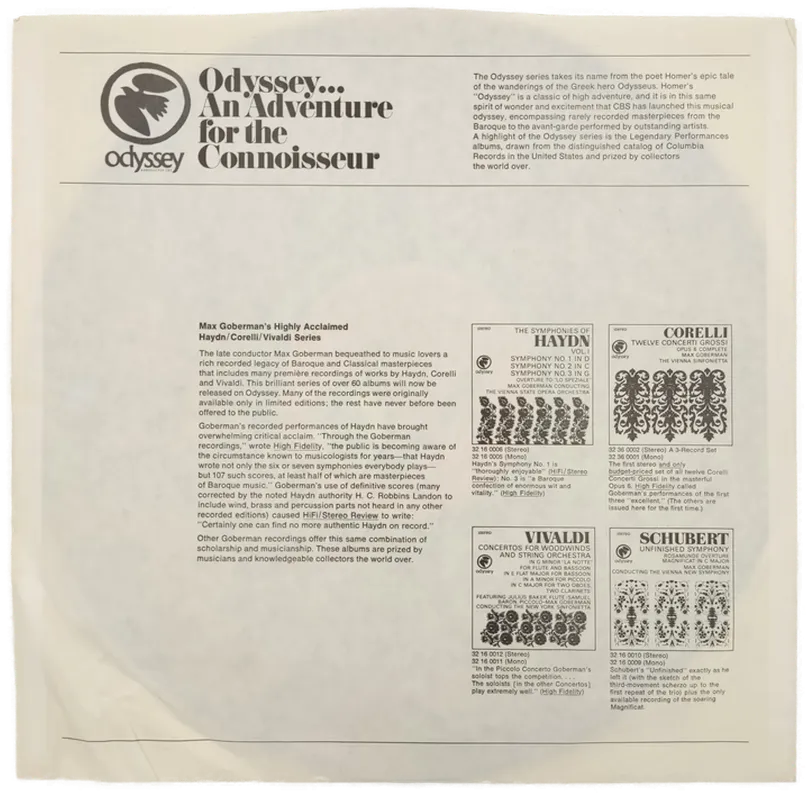 Vinyl LP - Arnold Schoenber, Vaughan Williams, Mitropoulos, The Strings of the New York Philharmonic  – Bild 3