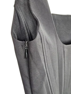ZARA Damen Minikleid, schwarz - Gr. XS / 34 - Bild 3