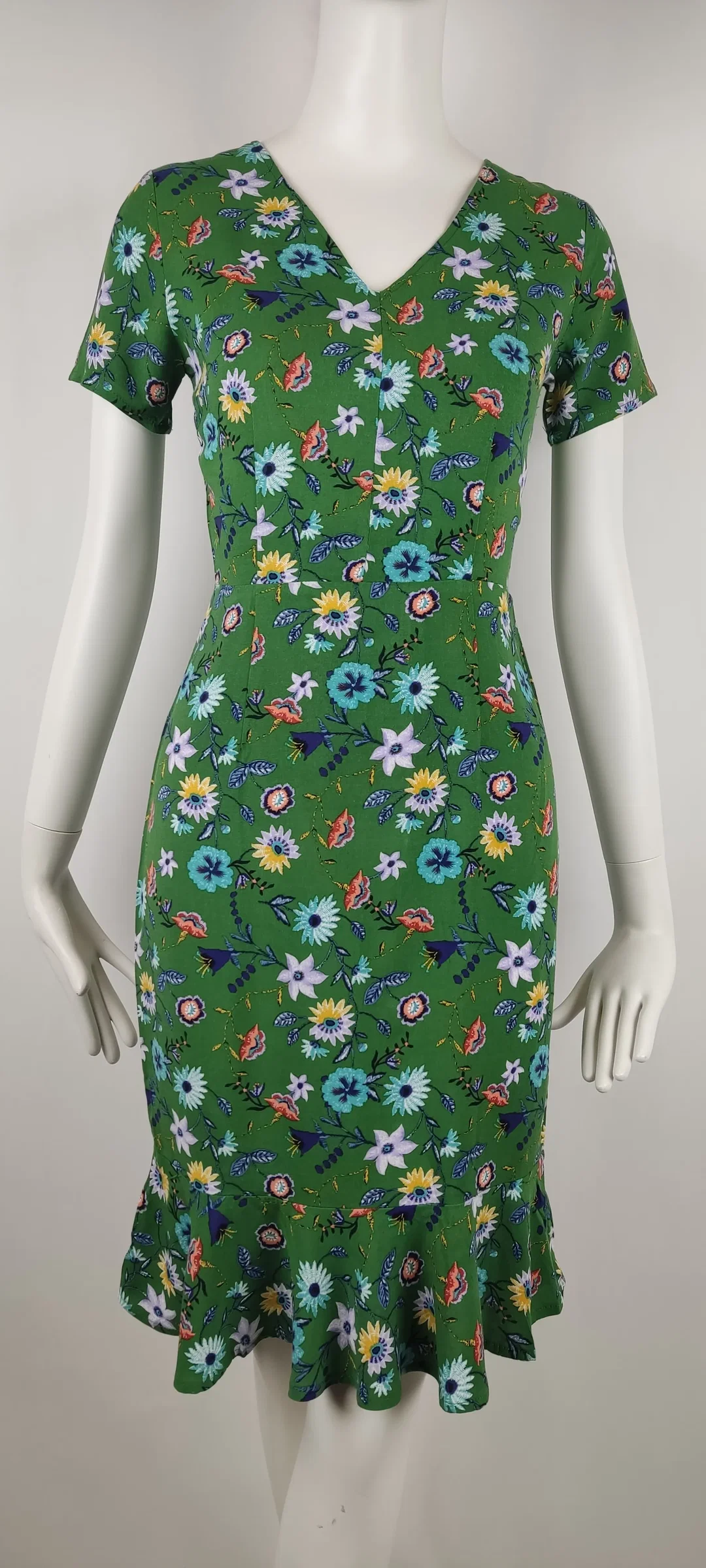 Joe Browns Damen-Midikleid Gr. 34, florales Design, hohe Qualität - Bild 1