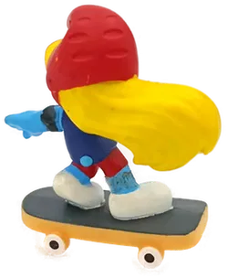 Schleich Peyo Schlümpfe Olympische Spiele - Schlumpfine mit Skateboard - Bild 2