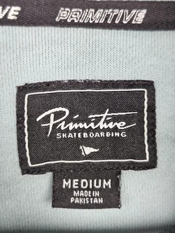Primitive Skateboarding Herren Hoodie, blau/grün - Gr. M – Vorschau 4
