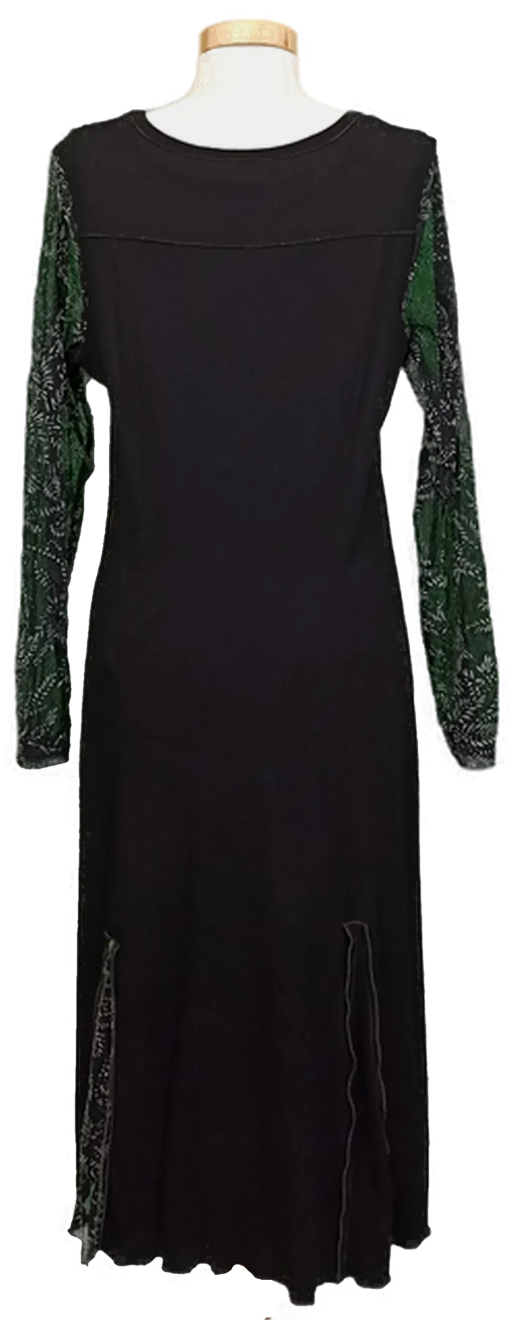 Pause Cafe Damen Midikleid schwarz gemustert Gr. 42 – Bild 2