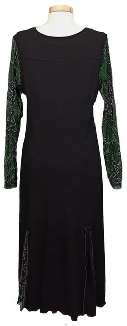 Pause Cafe Damen Midikleid schwarz gemustert Gr. 42 - Bild 2