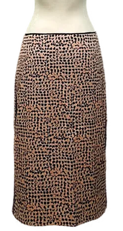 Marc Cain Damen Midirock mehrfarbig gepunktet Gr. XL - Bild 2