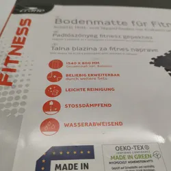 Crane Bodenmatte Für Fitnessgeräte, Erweiterbar | Wie Neu - Bild 3