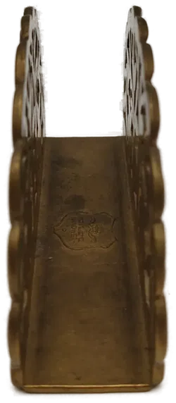 Serviettenständer Gilde Handwerk Messing | Vintage-Charme - Bild 3